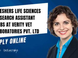 Freshers Life Sciences Research Assistant Jobs
