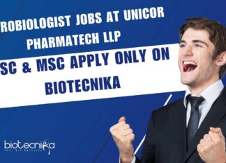 Microbiologist Jobs at Unicor Pharmatech LLP