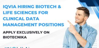 IQVIA CDM Jobs Kolkata Kochi - Apply Online