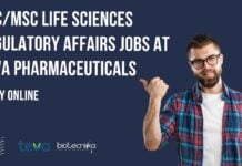 Life Sciences Regulatory Affairs Job