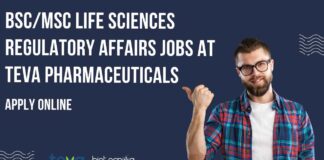 Life Sciences Regulatory Affairs Job