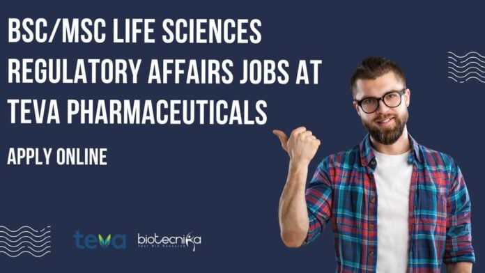 Life Sciences Regulatory Affairs Job