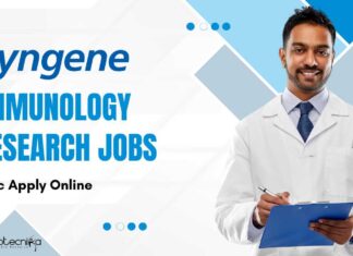 Syngene Immunology Research Vacancies