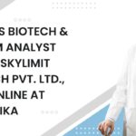 Freshers Biotech & Biochem Analyst Jobs