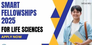 SMART Fellowships 2025 For Life Sciences