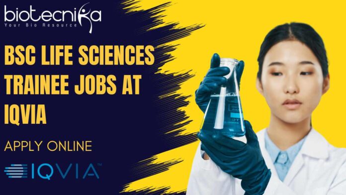 BSc Life Sciences Trainee Jobs at IQVIA