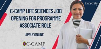 C-CAMP Life Sciences Job Opening