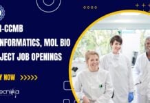 CSIR-CCMB Mol Bio Project Job Openings
