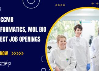 CSIR-CCMB Mol Bio Project Job Openings