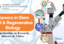 Manipal Institute of Regenerative Medicine, exploring career opportunities in stem cell and regenerative biology across research, industry, and clinical sectors.