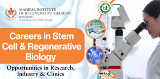 Manipal Institute of Regenerative Medicine, exploring career opportunities in stem cell and regenerative biology across research, industry, and clinical sectors.