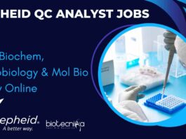 Cepheid QC Analyst Jobs For Biochem, Microbiology & Mol Bio