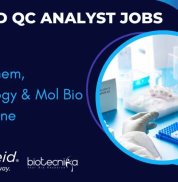 Cepheid QC Analyst Jobs For Biochem, Microbiology & Mol Bio