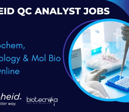 Cepheid QC Analyst Jobs For Biochem, Microbiology & Mol Bio