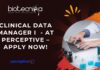 Clinical Data Manager I - at Perceptive