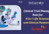 Clinical Trial Manager Role