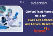 Clinical Trial Manager Role