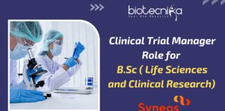 Clinical Trial Manager Role
