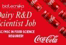 Coca-Cola Dairy R&D Scientist Job – Apply Now in Gurugram