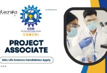 Research Careers at CSIR-CSMCRI | MSc Life Science Candidates Apply