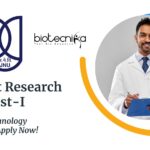 JNU Project Research Scientist-I – MSc Biotechnology Graduates Apply Now!