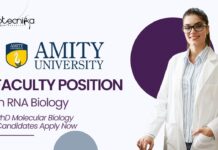 Faculty Position in RNA Biology at Amity University | PhD Molecular Biology Candidates Apply Now _Faculty Position in RNA Biology at Amity University PhD Molecular Biology Candidates Apply Now (1)_Faculty Position in RNA Biology at Amity University PhD Molecular Biology Candidates Apply Now