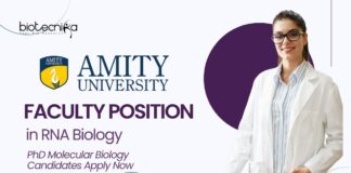 _Faculty Position in RNA Biology at Amity University PhD Molecular Biology Candidates Apply Now (1)_Faculty Position in RNA Biology at Amity University PhD Molecular Biology Candidates Apply Now