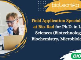 Field Application Specialist I at Bio-Rad