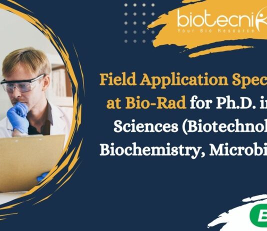 Field Application Specialist I at Bio-Rad