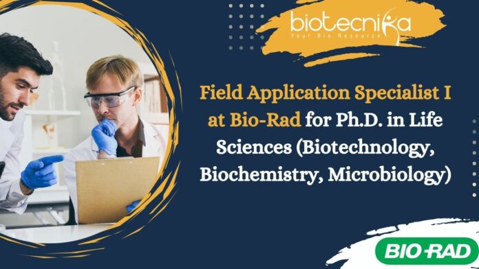 Field Application Specialist I at Bio-Rad