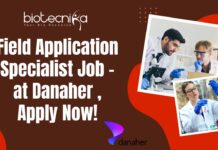 Field Application Specialist Job - at Danaher