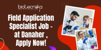 Field Application Specialist Job - at Danaher