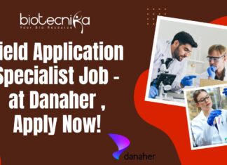 Field Application Specialist Job - at Danaher
