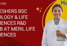 R&D Officer for Freshers - at Meril, Apply Now!