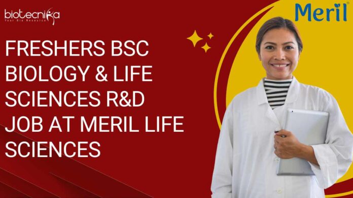 R&D Officer for Freshers - at Meril, Apply Now!