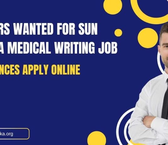 Freshers Job Openings at Sun Pharma