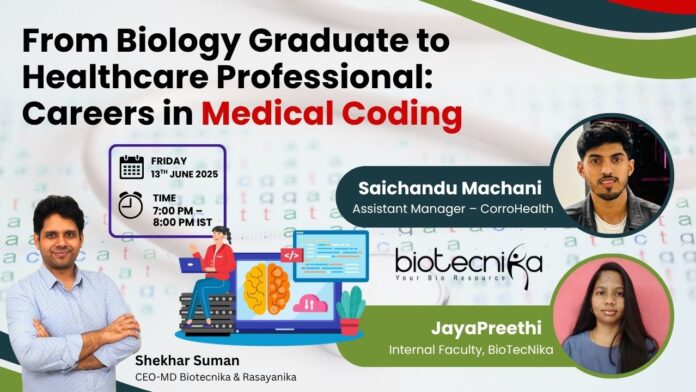 Medical Coding Career Paths Webinar Hosted Successfully by Biotecnika: Start Earning & Growing in Healthcare