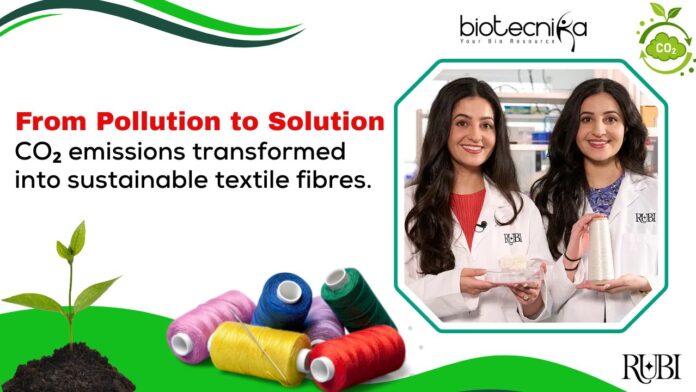 Mashouf Sisters Sustainable Textiles - Spinning CO₂ into Fabric