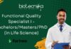 Fortrea Life & Biological Sciences Quality Jobs – Apply Now Functional Quality Specialist I