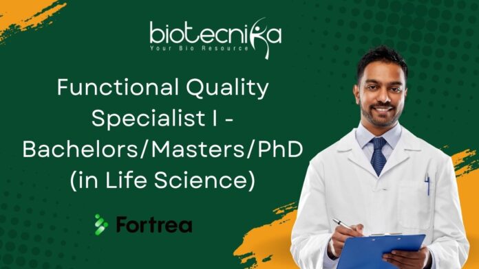 Functional Quality Specialist I