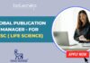 Global Publication Manager Role at Novo Nordisk – Apply Now! Global Publication Manager