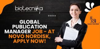 Global Publication Manager Job
