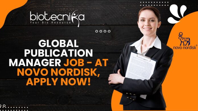 Global Publication Manager Job