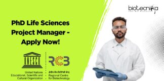 PhD Life Sciences Project Manager - Apply Now!