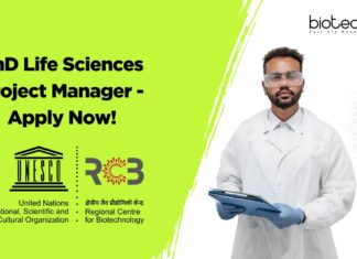 PhD Life Sciences Project Manager - Apply Now!