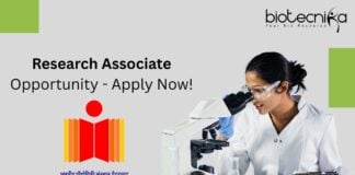 Research Associate Opportunity - Apply Now!