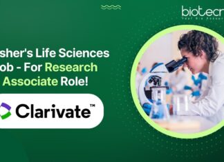 Fresher's Life Sciences Job - For Research Associate Role!