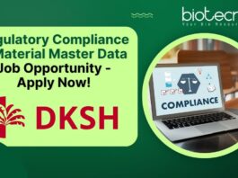 Regulatory Compliance & Material Master Data Job Opportunity - Apply Now!