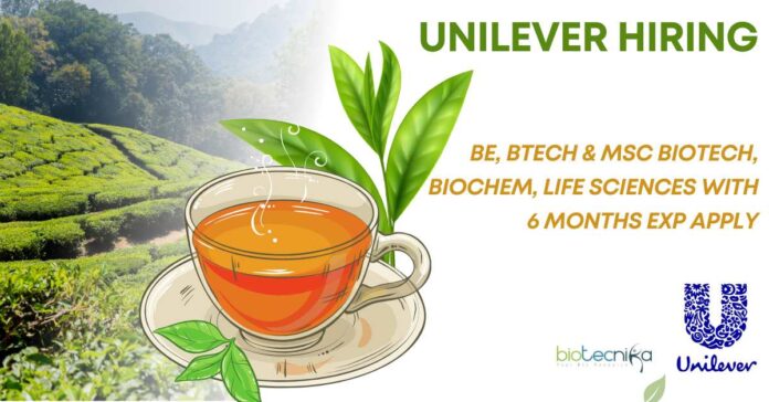 Unilever Life Sciences Jobs