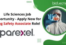 Life Sciences Job Opportunity - Apply Now for Drug Safety Associate Role!